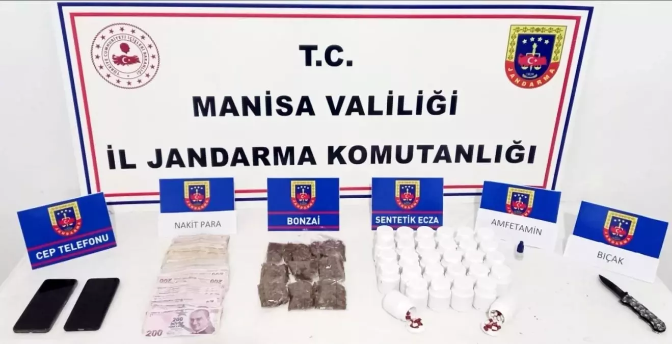 Manisa'da Uyuşturucu Operasyonu: 2 Gözaltı