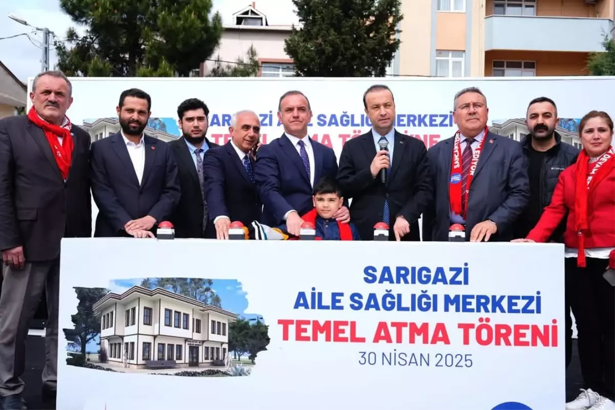 Sancaktepe'de Aile Sağlığı Merkezi'nin Temeli Atıldı