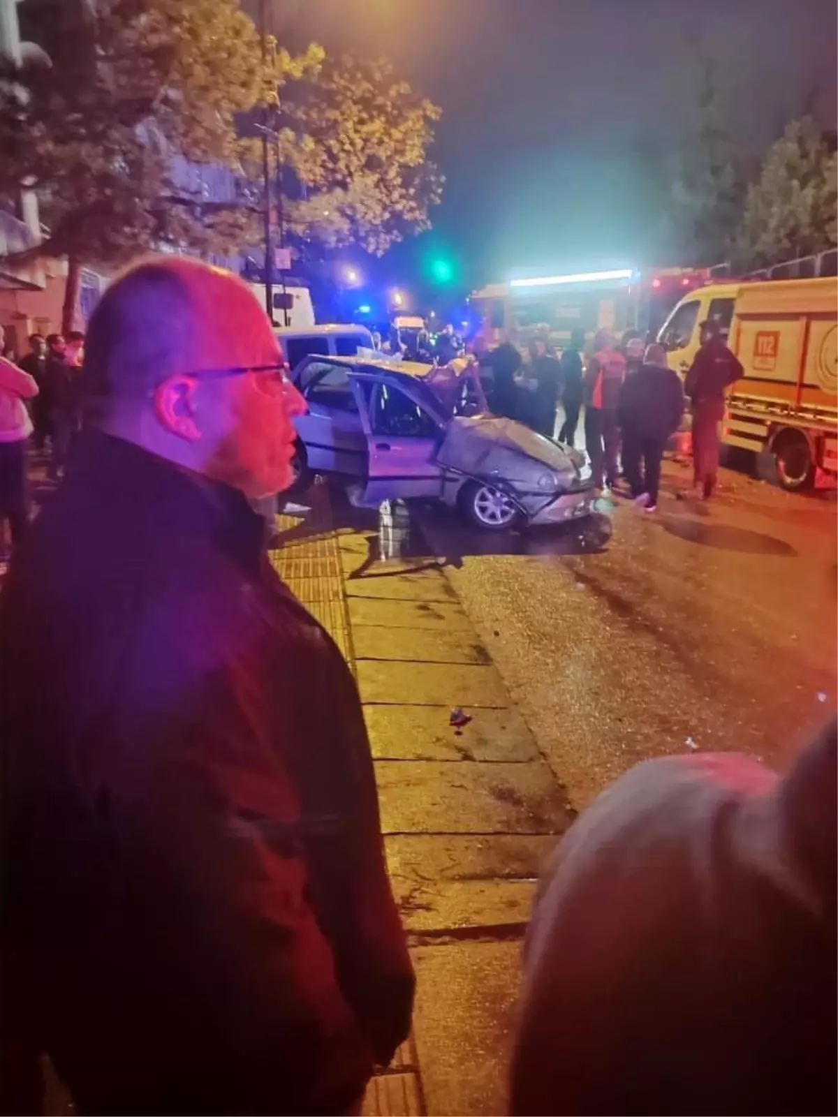 Keçiören'de Ters Yöne Giren Araç Çarpıştı: 5 Yaralı