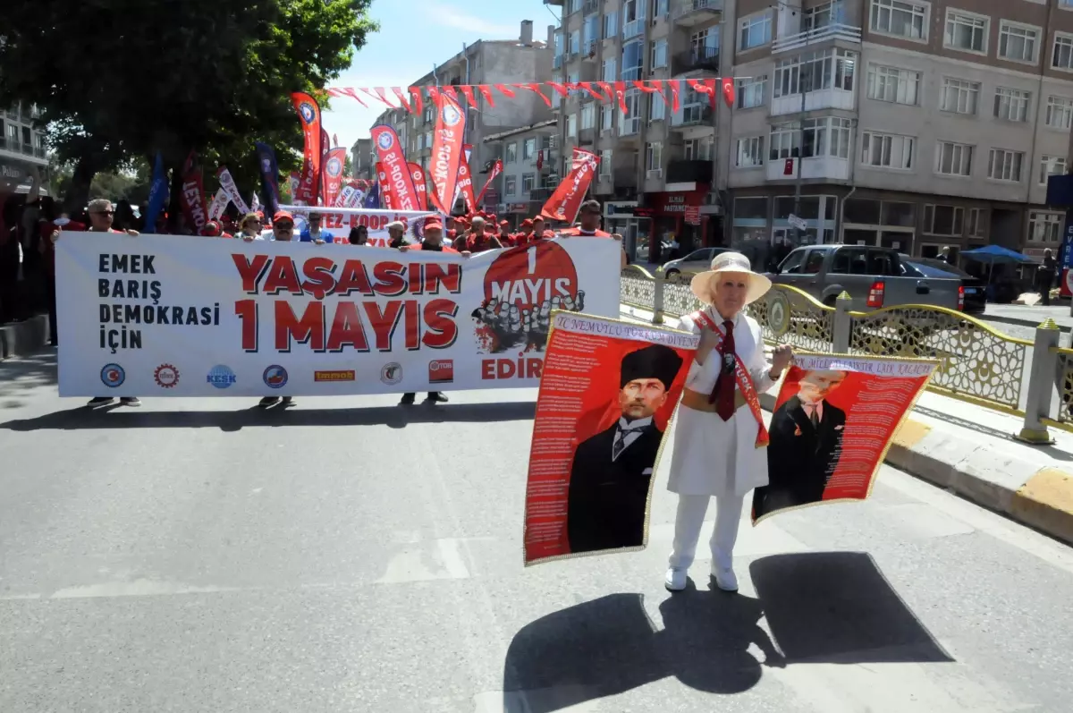 Trakya'da 1 Mayıs Emek ve Dayanışma Günü kutlamaları yapıldı