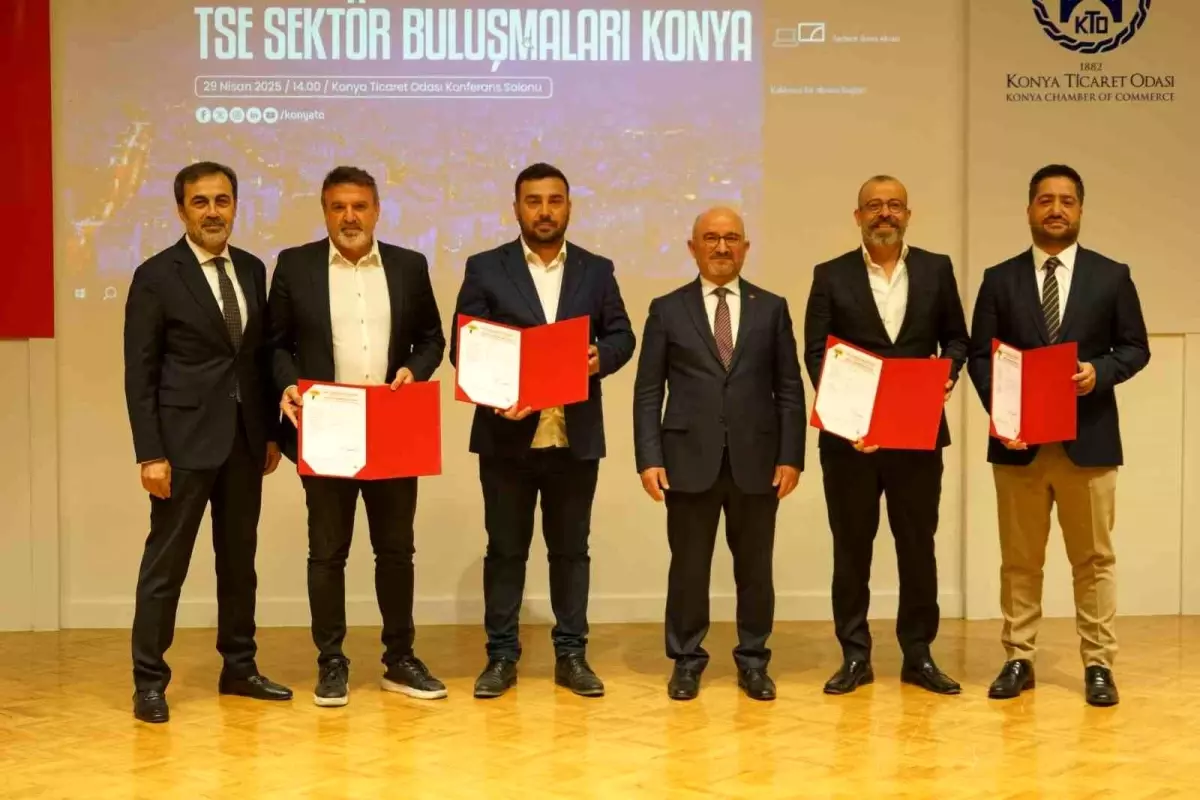 TSE sektör buluşmaları toplantısı Konya'da yapıldı