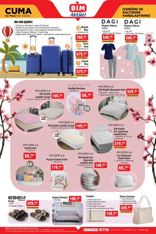 2 Mayıs BİM Aktüel ürünler kataloğu! 2 Mayıs BİM aktüel ürünler neler? BİM 2 Mayıs kamp ürünleri nelerdir?