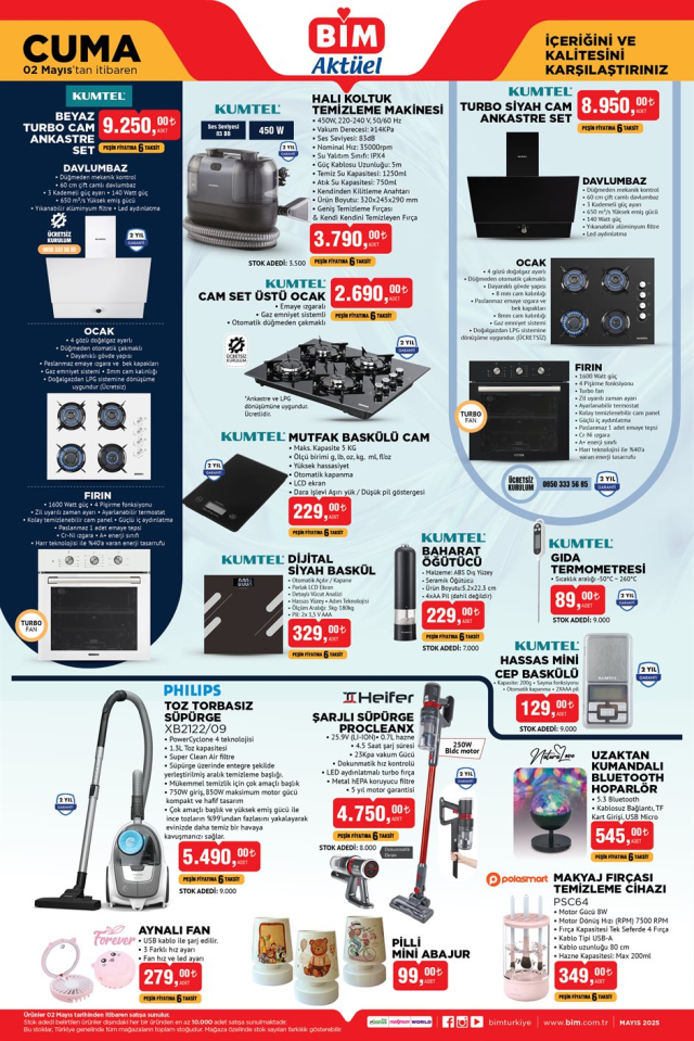 2 Mayıs BİM Aktüel ürünler kataloğu! 2 Mayıs BİM aktüel ürünler neler? BİM 2 Mayıs kamp ürünleri nelerdir?