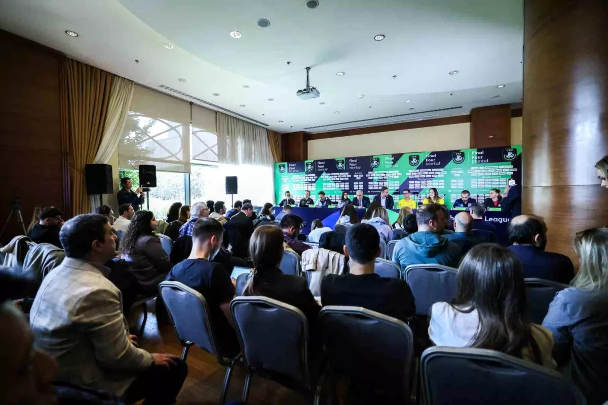 2025 CEV Şampiyonlar Ligi Dörtlü Finali'nin basın toplantısı yapıldı
