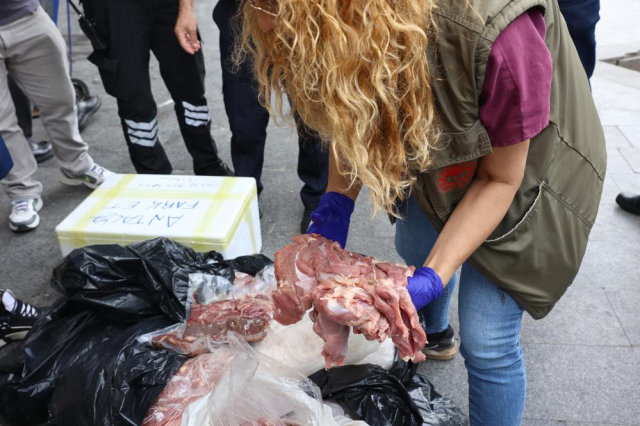 Intervention Against Illegal Meat Transportation in Antalya
