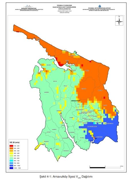 Arnavutköy deprem risk haritası! Arnavutköy deprem bölgesi mi, zemini sağlam mahalleler neresi?