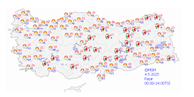 Bu hafta sonu hava nasıl? 3-4 Mayıs İstanbul'da hava nasıl olacak?