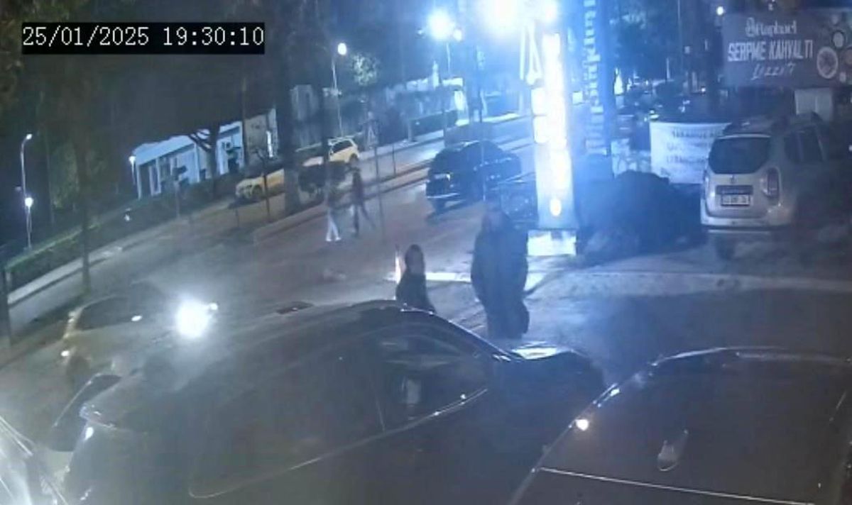 Keman sanatçısı Laçin Akyol'un yaşamını yitirdiği kaza anı kamerada