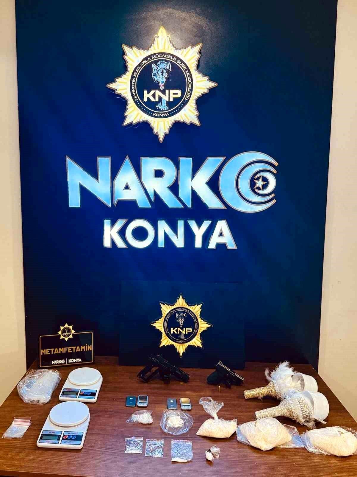 Konya'da 38 Narkotik Operasyonu: 37 Tutuklama