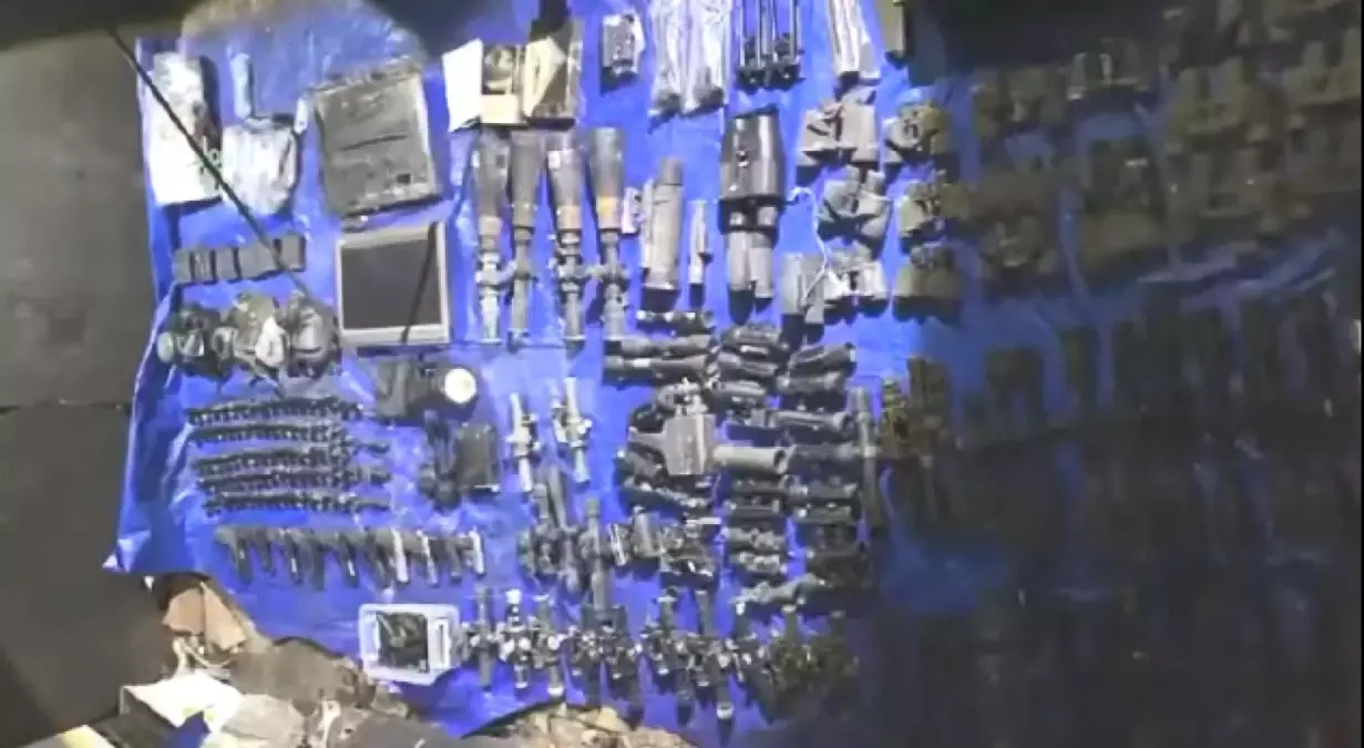 Irak'ın Kuzeyinde Teröristlere Ait Silah ve Mühimmat Ele Geçirildi