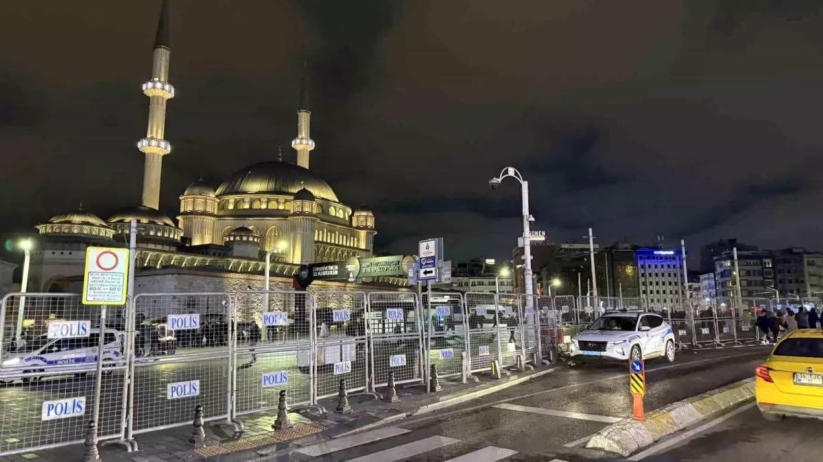 1 Mayıs'ta Taksim ve İstiklal Caddesi'nde Güvenlik Tedbirleri