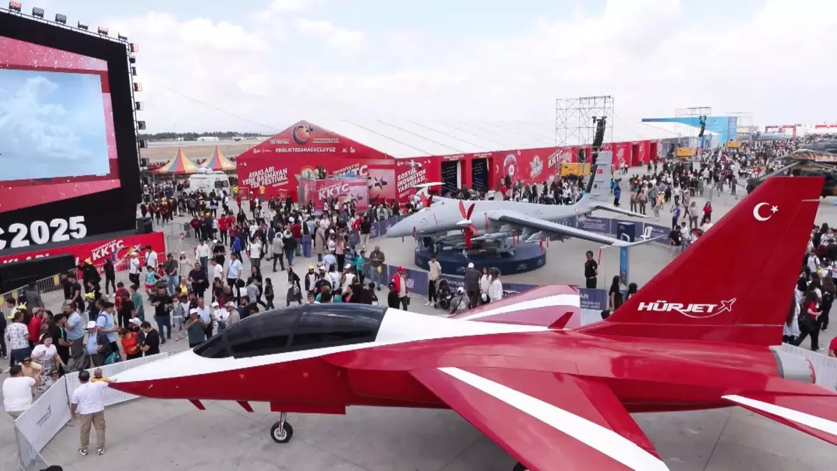 TEKNOFEST KKTC'de Büyüleyici Gösteriler ve Etkinlikler Başladı