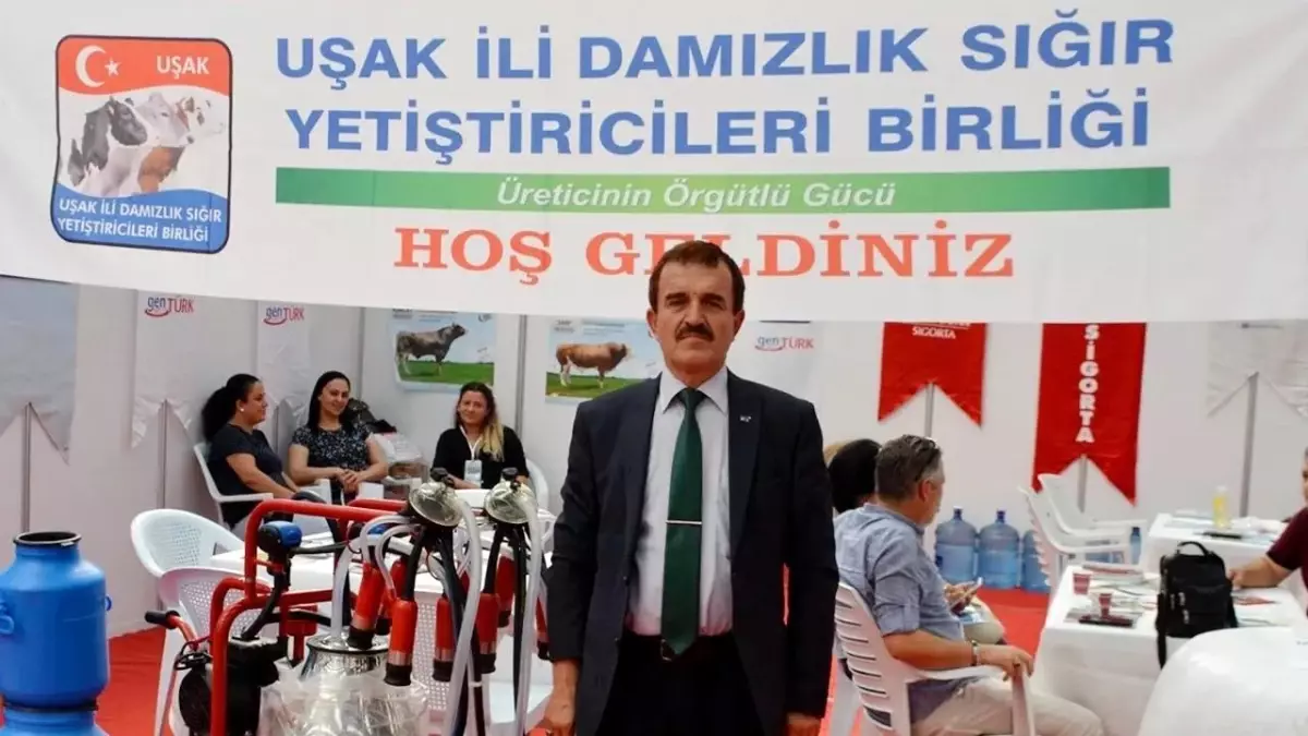 Uşak Damızlık Sığır Yetiştiricileri Birliği'nde Ahmet Yılmaz Güven Tazeledi