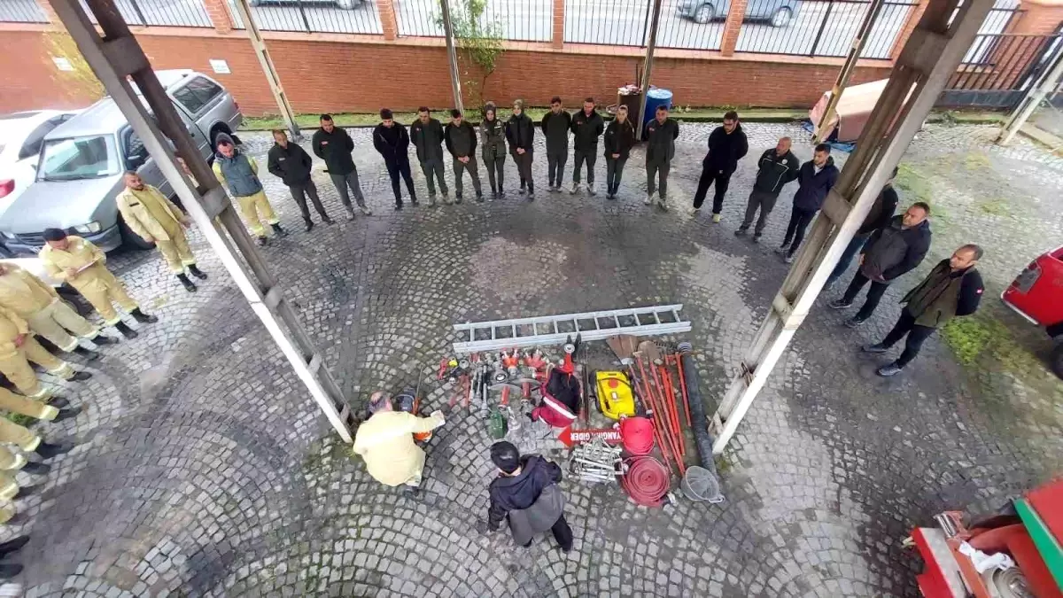 Zonguldak'ta Orman Yangınlarıyla Mücadele Eğitimi Gerçekleştirildi