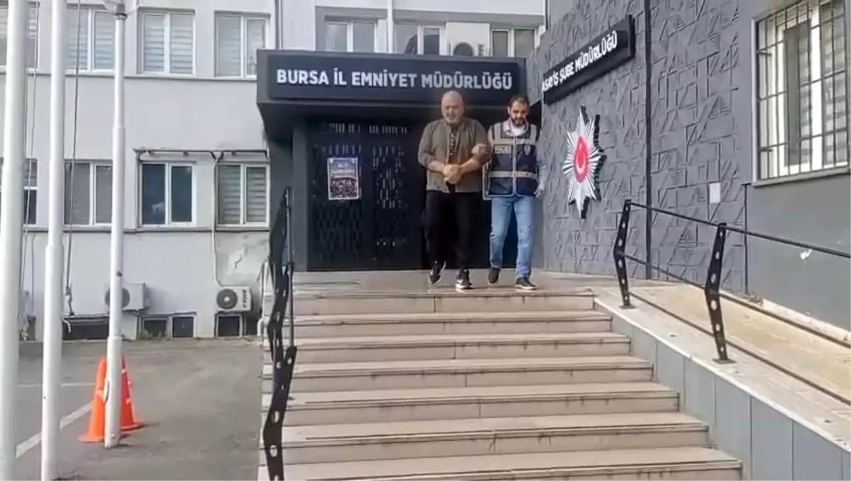 Hakkında 9 Yıl Ceza Bulunan Şüpheli Bursa'da Yakalandı