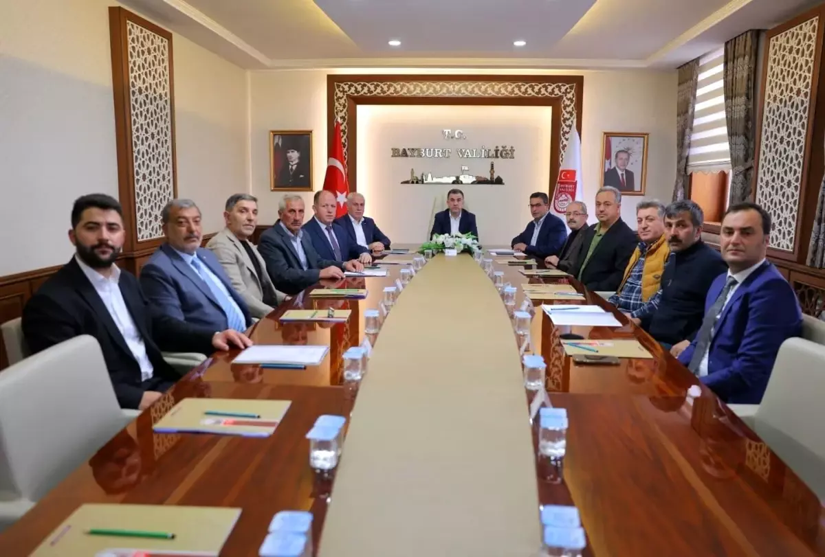 Bayburt'ta OSB Müteşebbis Heyeti Toplantısı Gerçekleşti