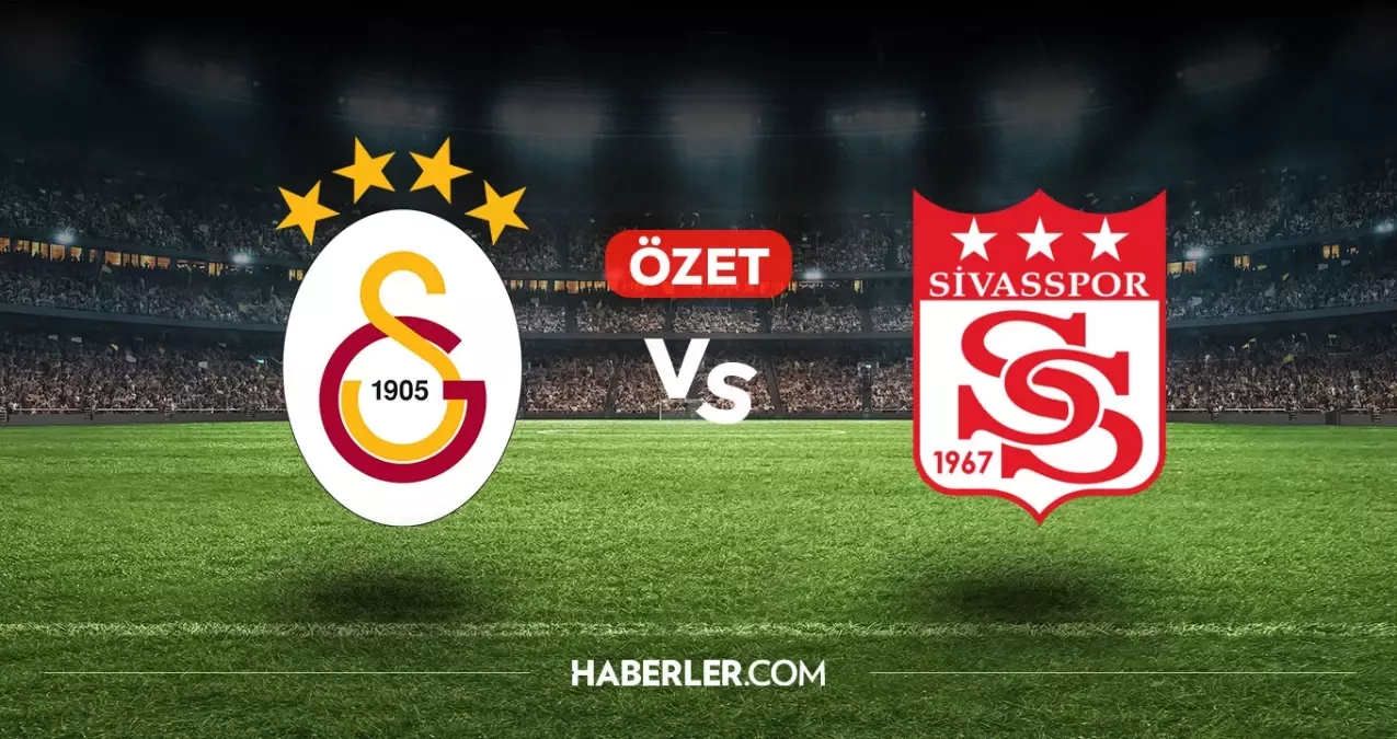 Galatasaray Sivasspor maç özeti ve golleri! (VİDEO) Galatasaray Sivasspor geniş özeti! Golleri kim attı, maç kaç kaç bitti?