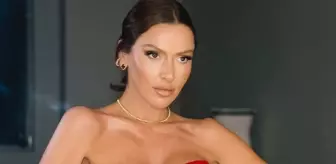 Hadise'den cesur yaz açılışı: Üstsüz pozuyla kamera karşısına geçti