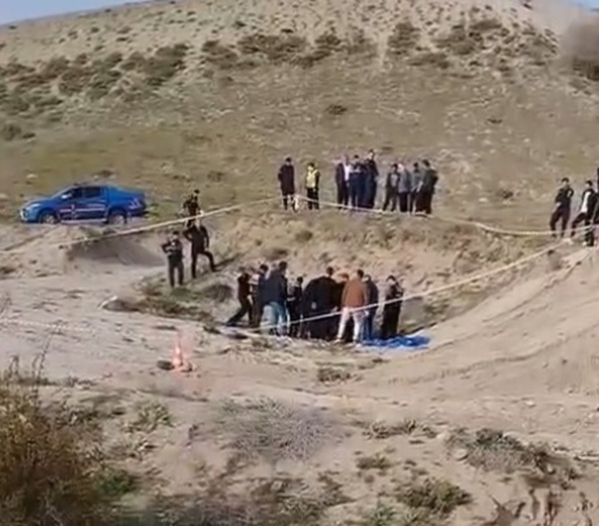 Nevşehir'de Toprağa Gömülmüş Ceset Bulundu