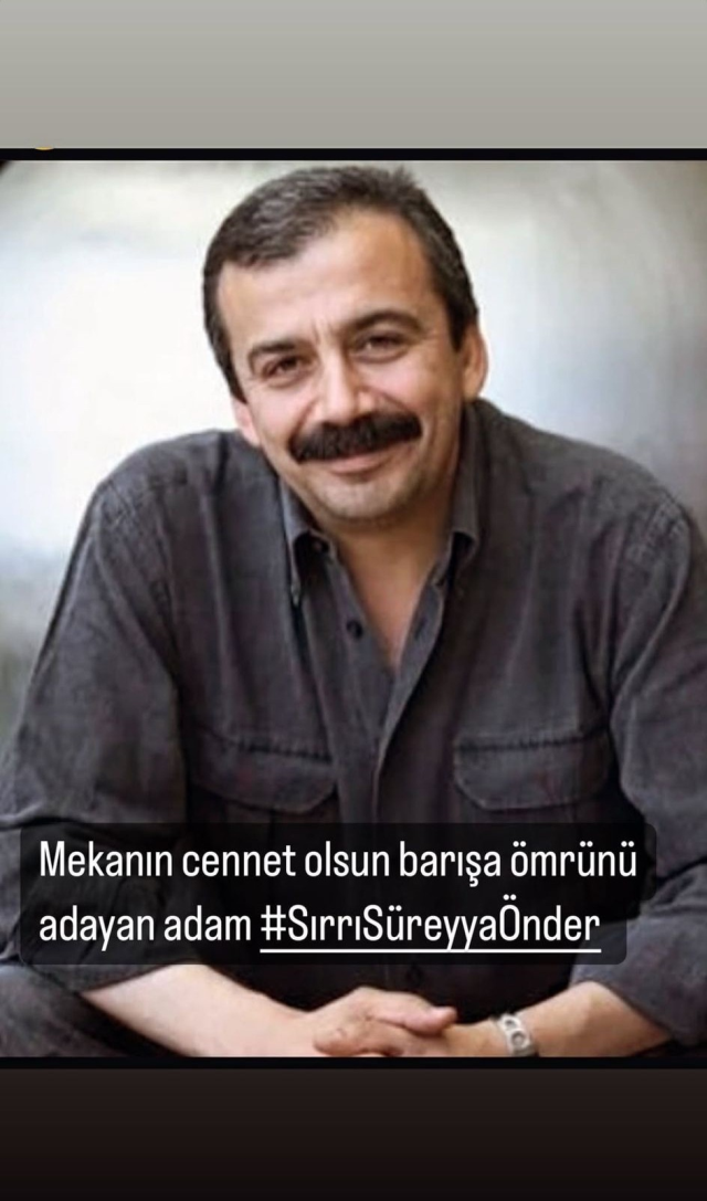 Condolence messages from celebrities after the death of Sırrı Süreyya Önder