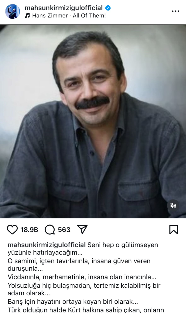 Condolence messages from celebrities after the death of Sırrı Süreyya Önder