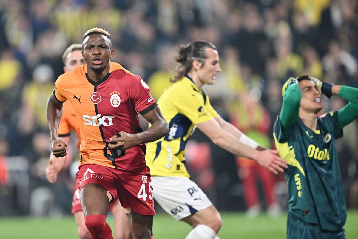 Süper Lig'i kasıp kavuran Osimhen, kariyer rekoru için sahada