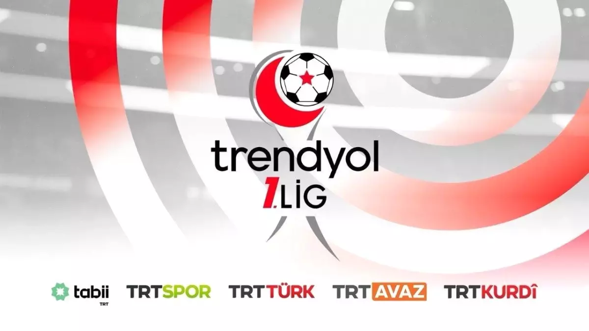 Trendyol 1. Ligi'nde Son Hafta Heyecanı: 10 Maç TRT'de