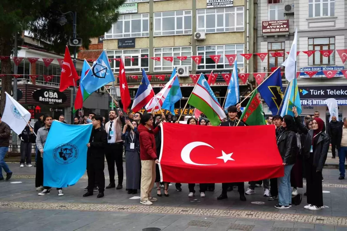 Samsun'da 3 Mayıs Türkçülük Günü Kutlandı