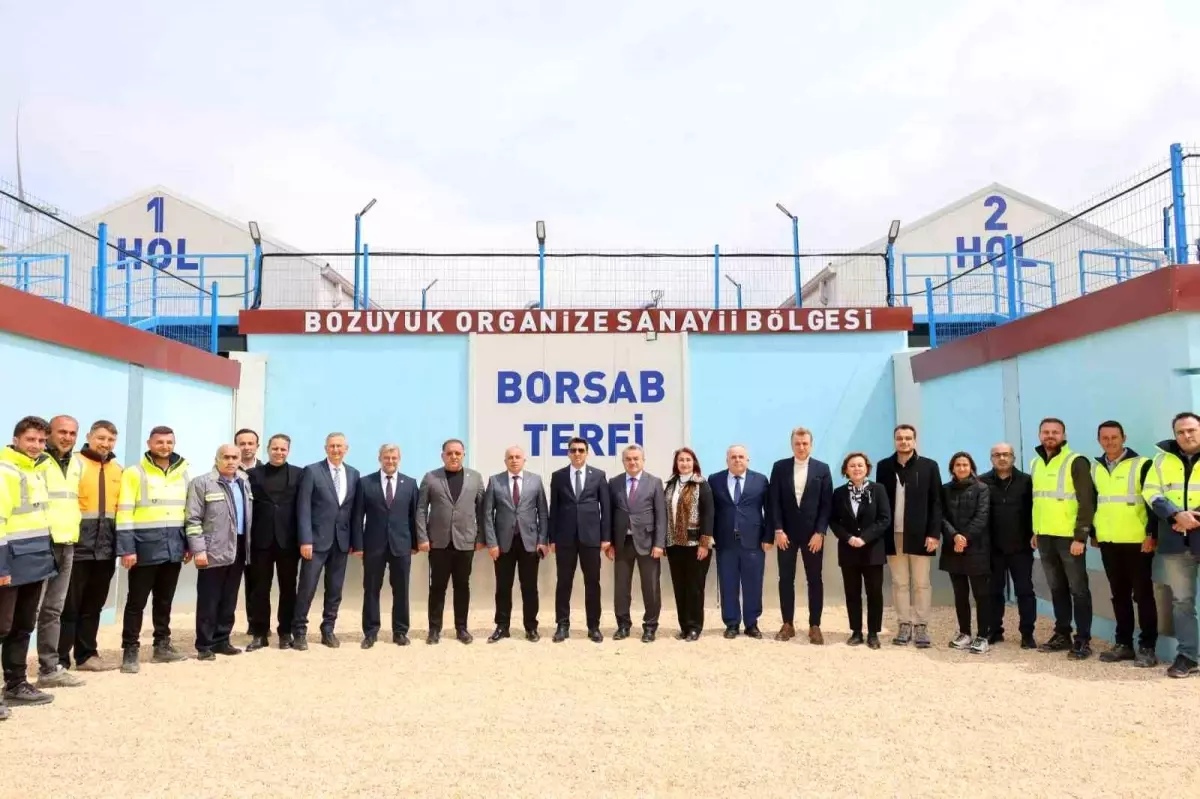 Bozüyük OSB'ye Modern Su Deposu ve Terfi Binası Açıldı