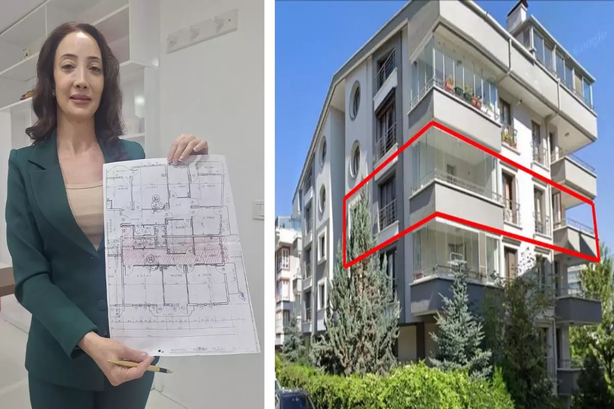3+1 diye satın aldığı daire 1+1 çıktı