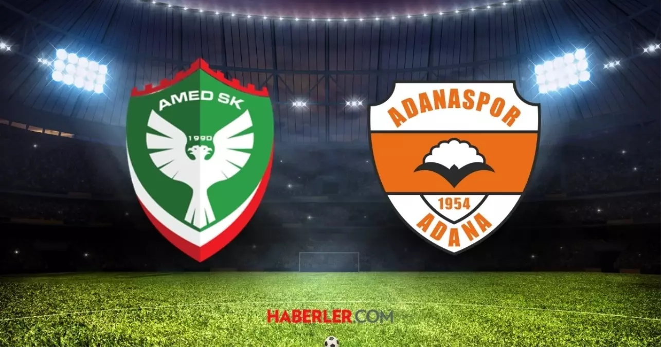 Amedspor Adanaspor maçı CANLI izle! Amedspor Adanaspor maçı HD, şifresiz, kesintisiz nasıl izlenir?