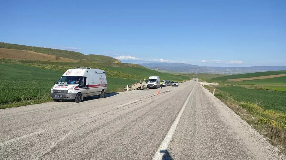 İskilip'te Trafik Kazası: 4 Yaralı