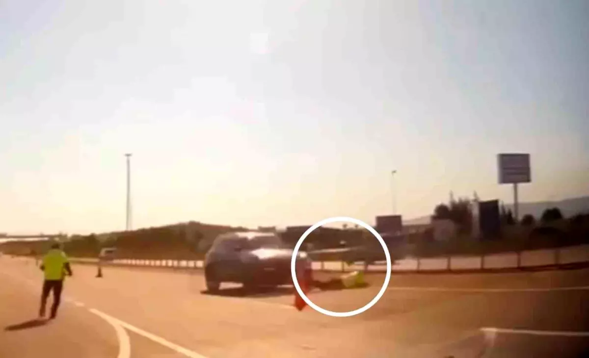 Tekirdağ'da 'Dur' İhtarına Uymayan Cip Sürücüsü Polis Memuruna Çarptı