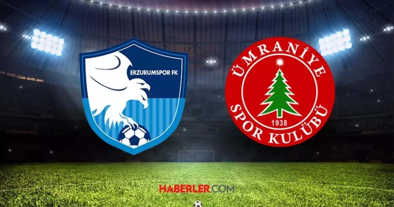 Erzurumspor Ümraniyespor CANLI izle! Erzurumspor-Ümraniyespor maçı HD, şifresiz nasıl izlenir? Maç bilgileri!