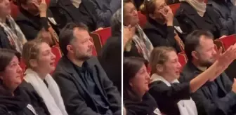Önder'in kızı ekranda babasını görünce gözyaşlarına boğuldu