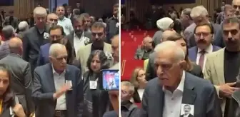 Sağlık sorunlarıyla boğuşan Ahmet Türk, Önder için AKM'ye böyle geldi