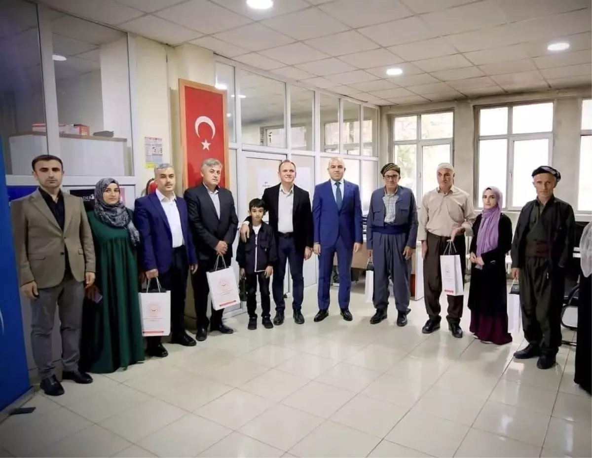 Şemdinli'deki gazilere akıllı baston desteği