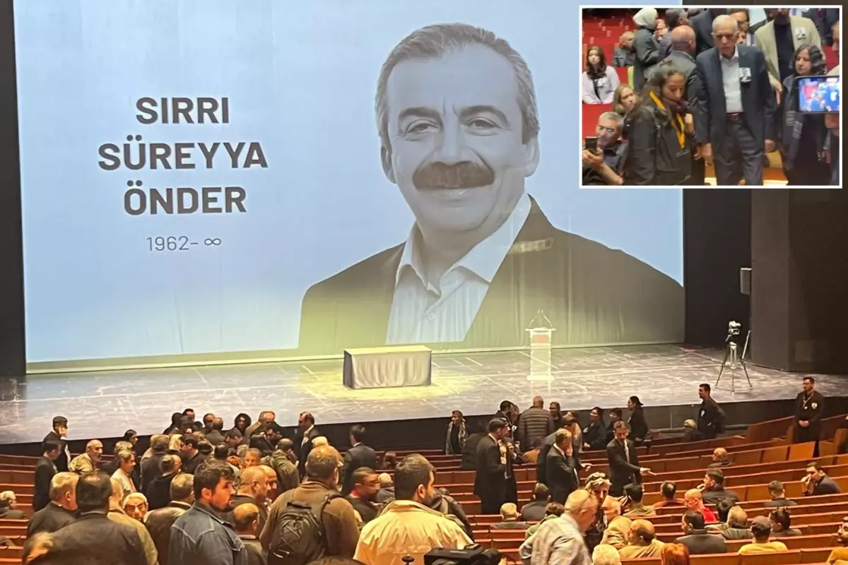 Sırrı Süreyya Önder son yolculuğuna uğurlanıyor! İlk tören AKM'de