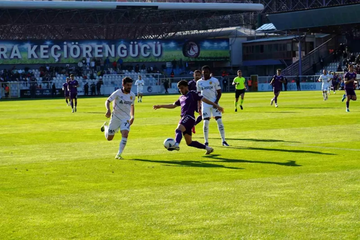 Ankara Keçiörengücü, MKE Ankaragücü'ne 3-2 Mağlup Oldu