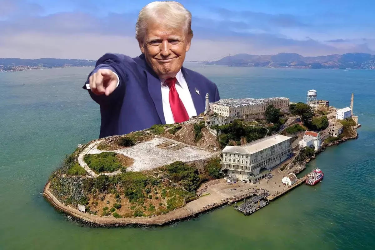 Donald Trump'tan şaşkınlık yaratan Alcatraz açıklaması: Film yapımcısı olmam gerekiyordu