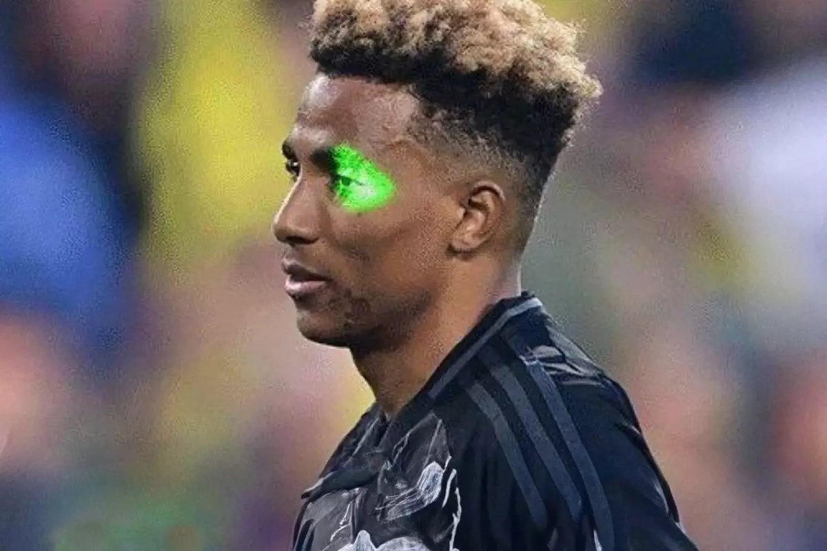 Gedson Fernandes'e lazer tutan taraftar gözaltına alındı