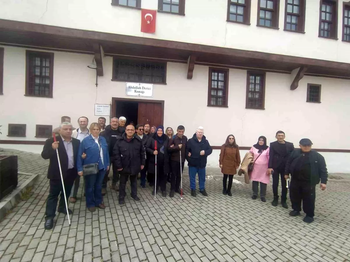 Altı Nokta Körler Derneği'nden Vezirköprü'ye Kültür Gezisi