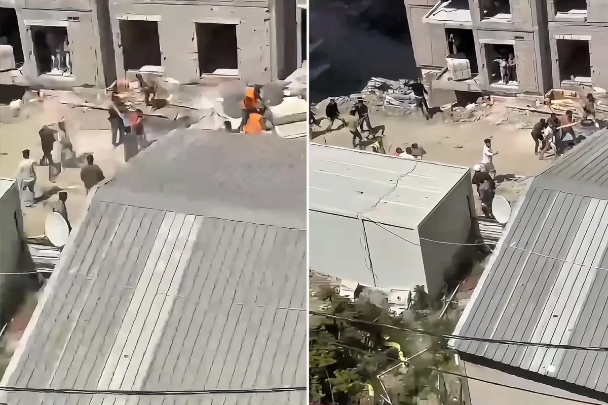 İstanbul'da inşaat işçileri arasında kavga! Birbirlerine kalas ve demirlerle saldırdılar