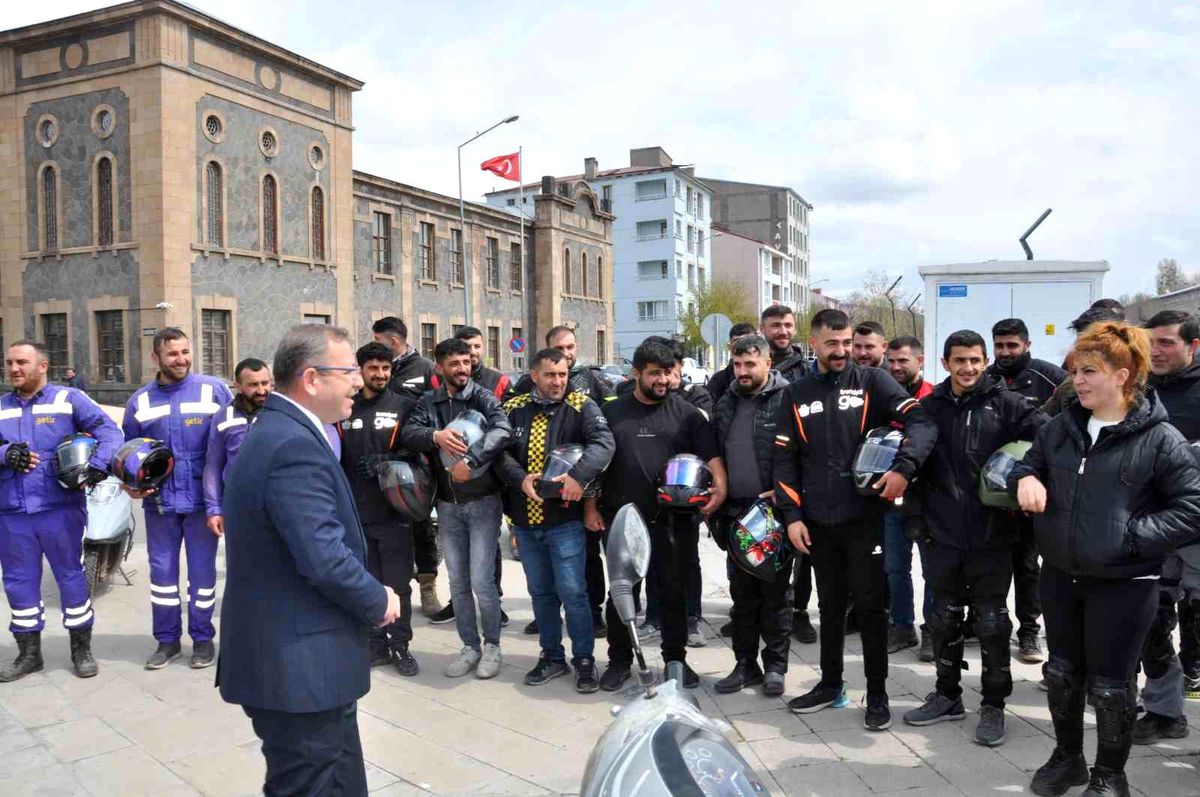 Kars'ta Güvenli Motosiklet Kullanımı Eğitimi Gerçekleştirildi