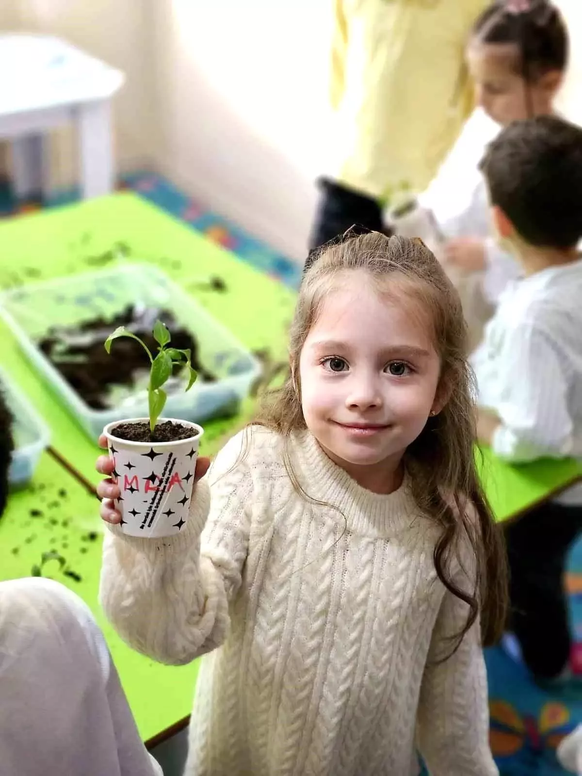 Minik Öğrencilerden Doğa İçin Anlamlı Etkinlik