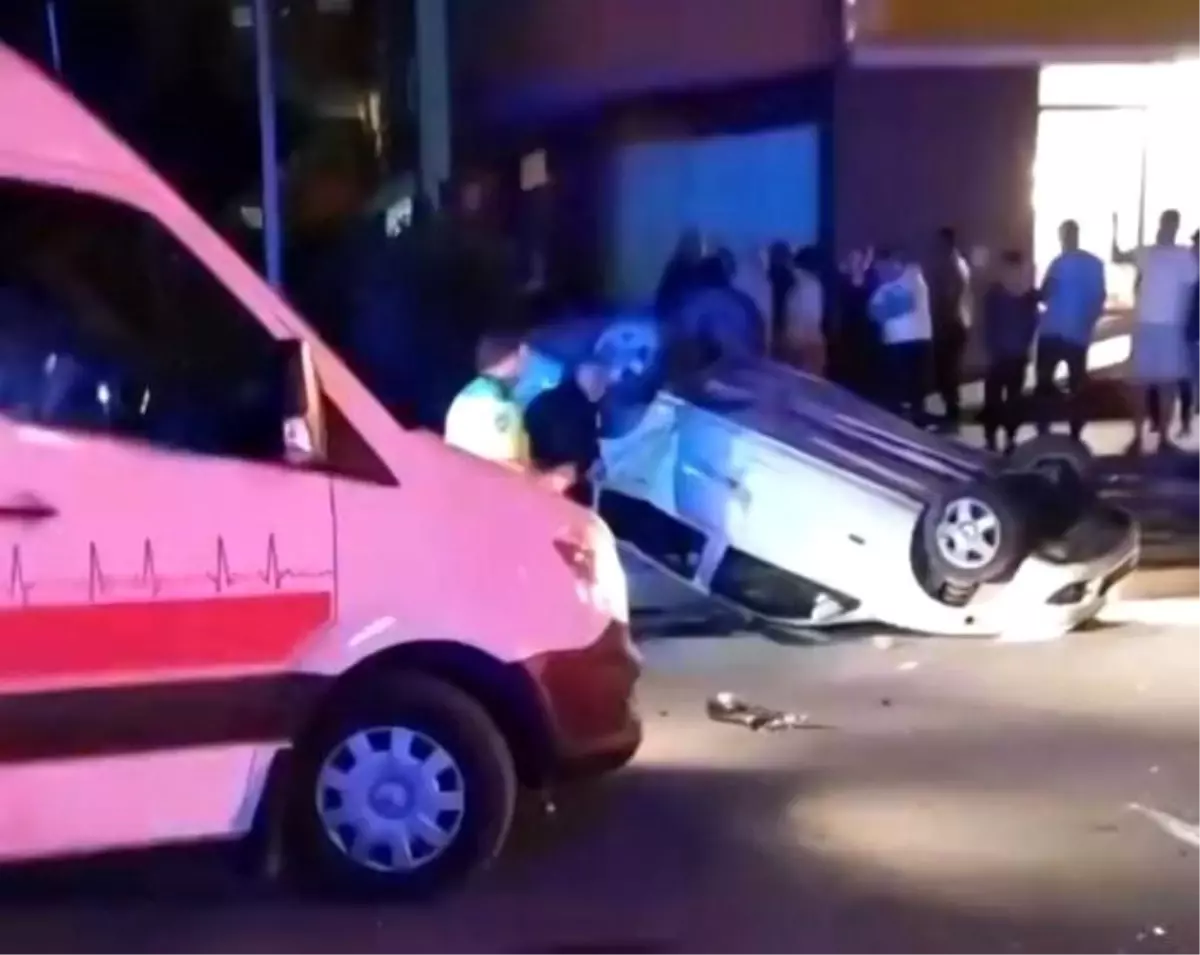 Mersin Erdemli'de Otomobil Kazası: 5 Yaralı