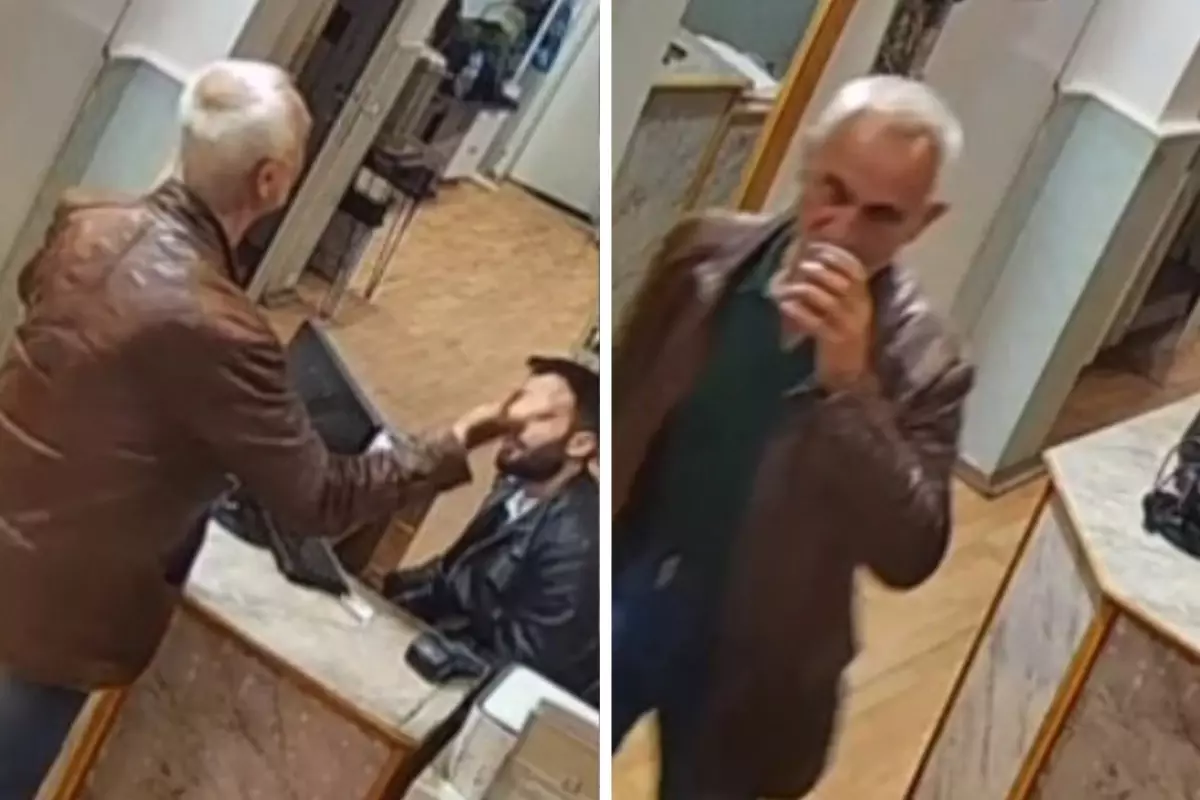 Özgür Özel'e tokat atan şahsın saldırı öncesi görüntüleri ortaya çıktı