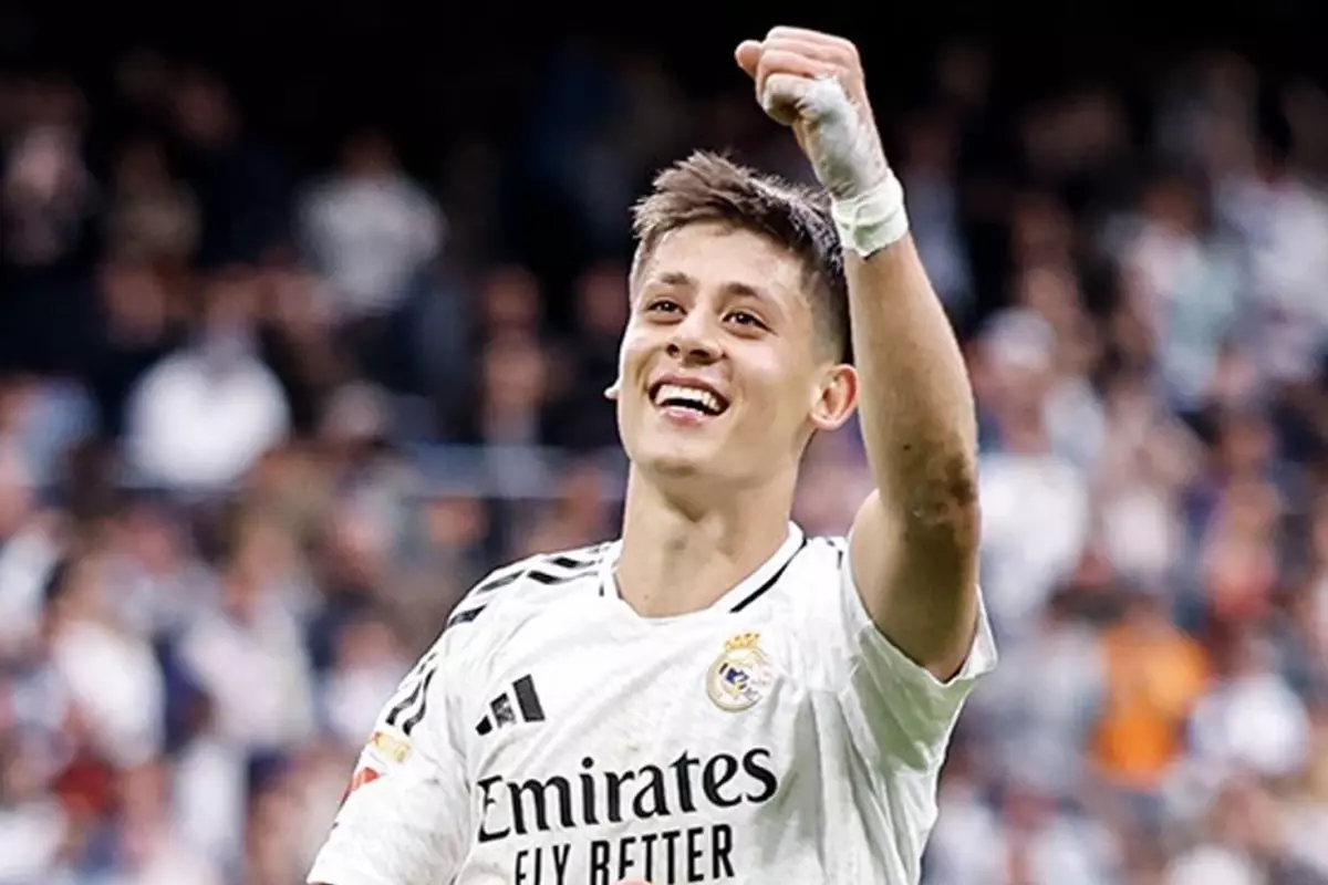 Real Madrid'den Arda Güler paylaşımı: Türk elması