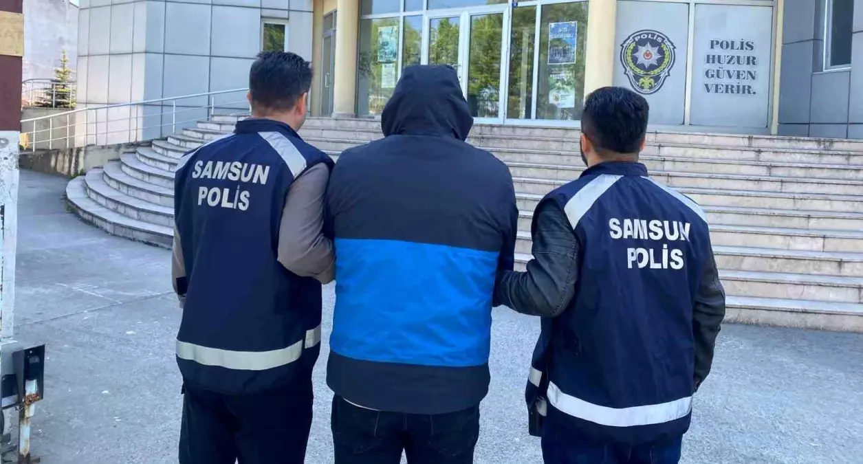 Samsun'da Uyuşturucu Suçundan 18 Yıl 9 Ay Hapis Cezalı Şahıs Yakalandı