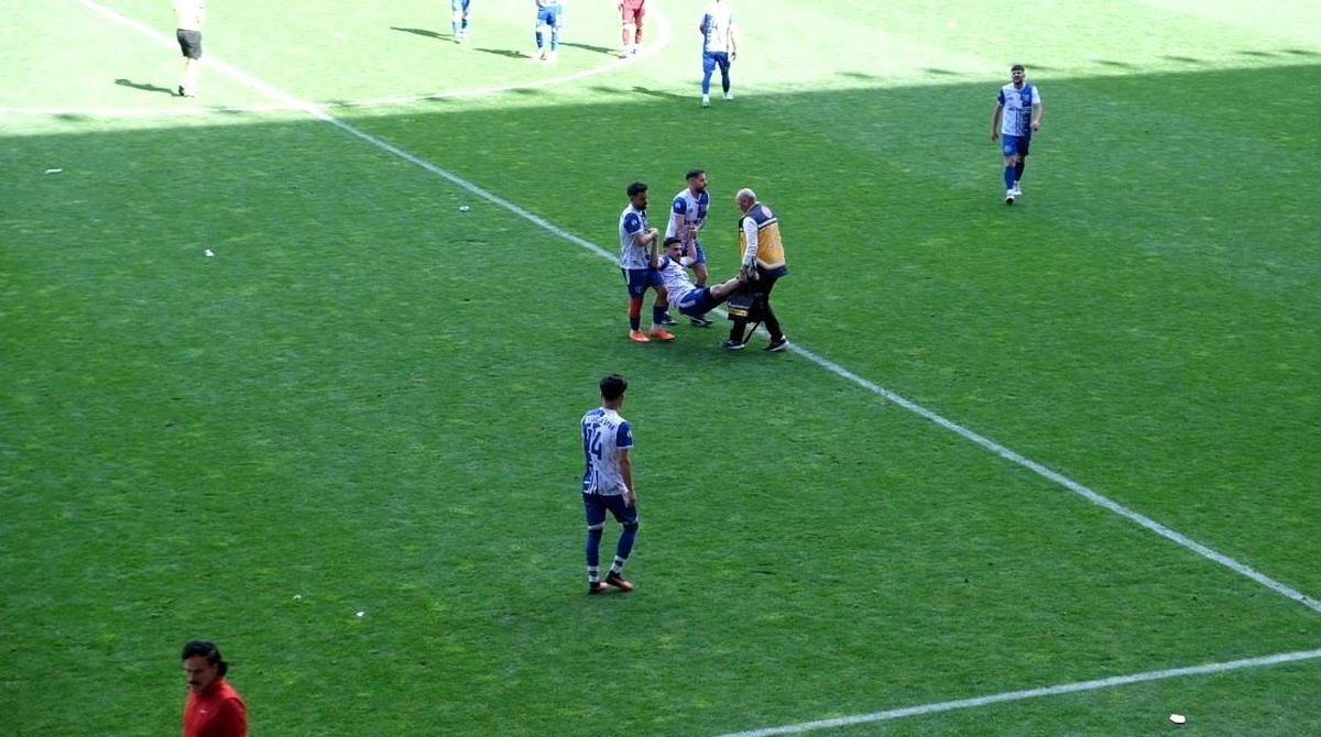 Amatör Futbol Finalinde Sedyeli Çekişme Yaşanmadı